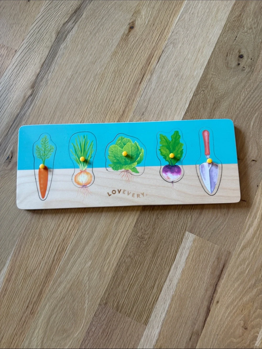 Lovevery Community Garden Puzzle Kids